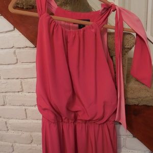 White House Black Market pink dress Size 4